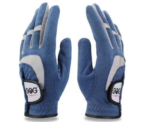 GOG All Weather golf glove- Blue (Medium Large #24)