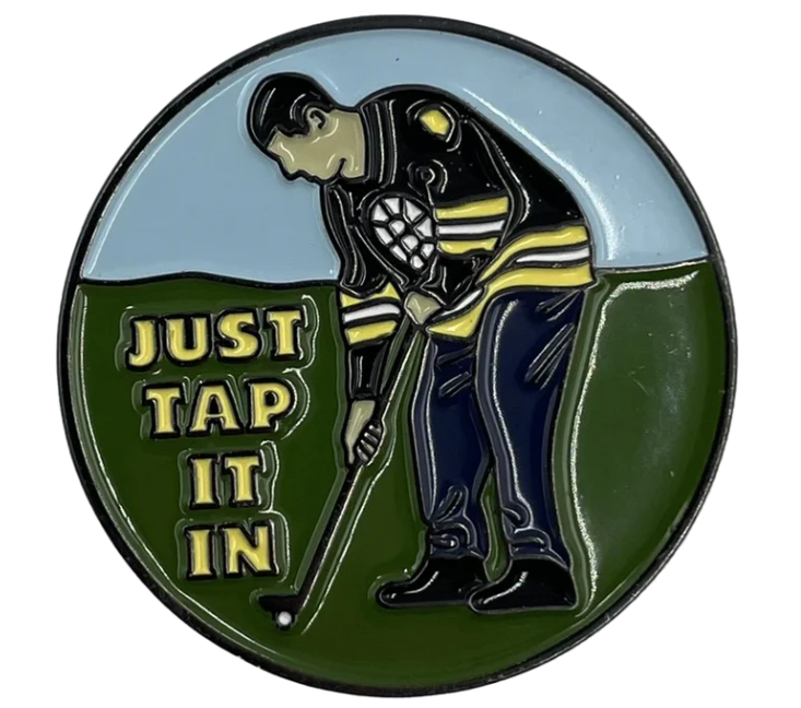 Happy Gilmore themed Magnetic golf ball marker